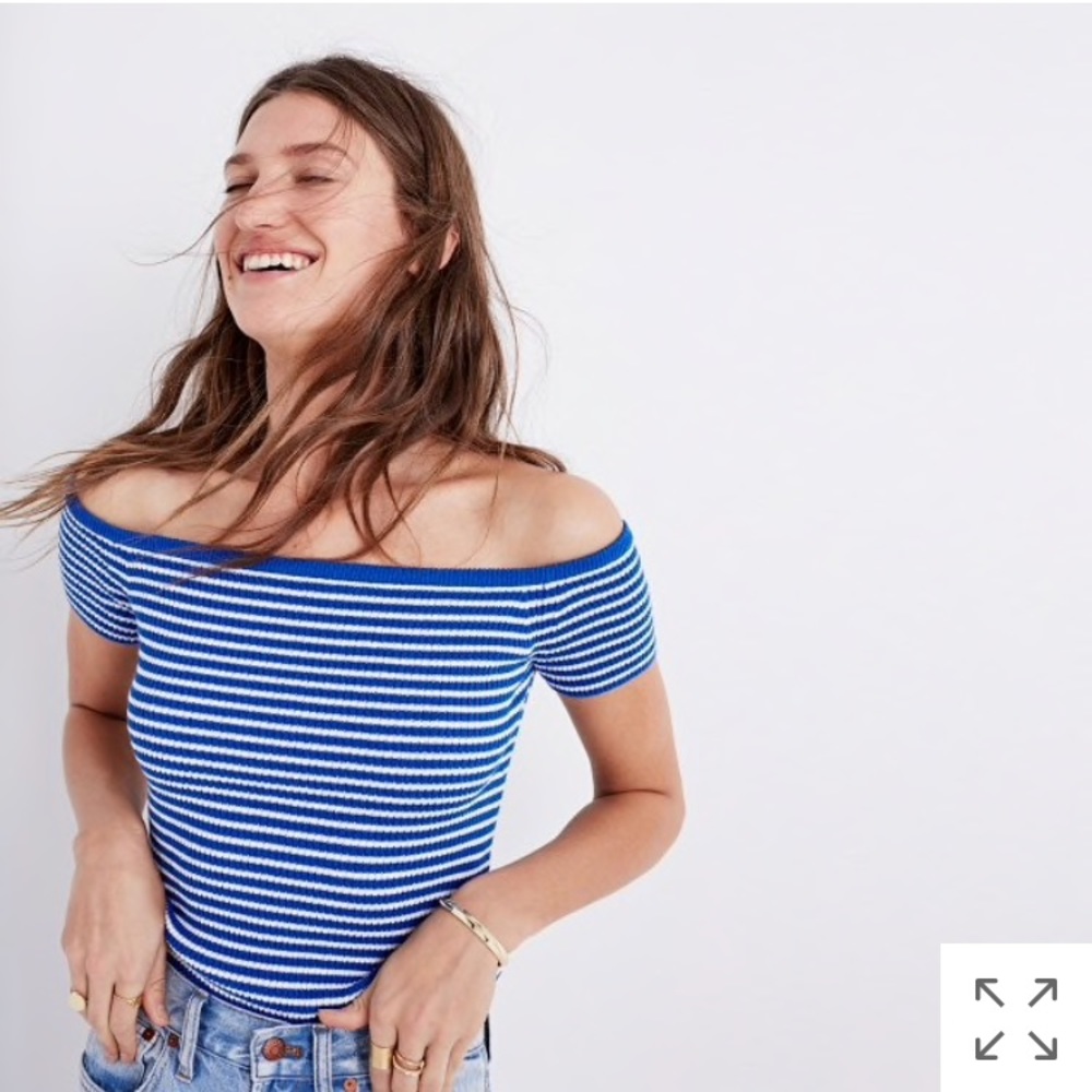 Madewell Off The Shoulder Top